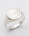 Silver jewellery with custom laser engraving
