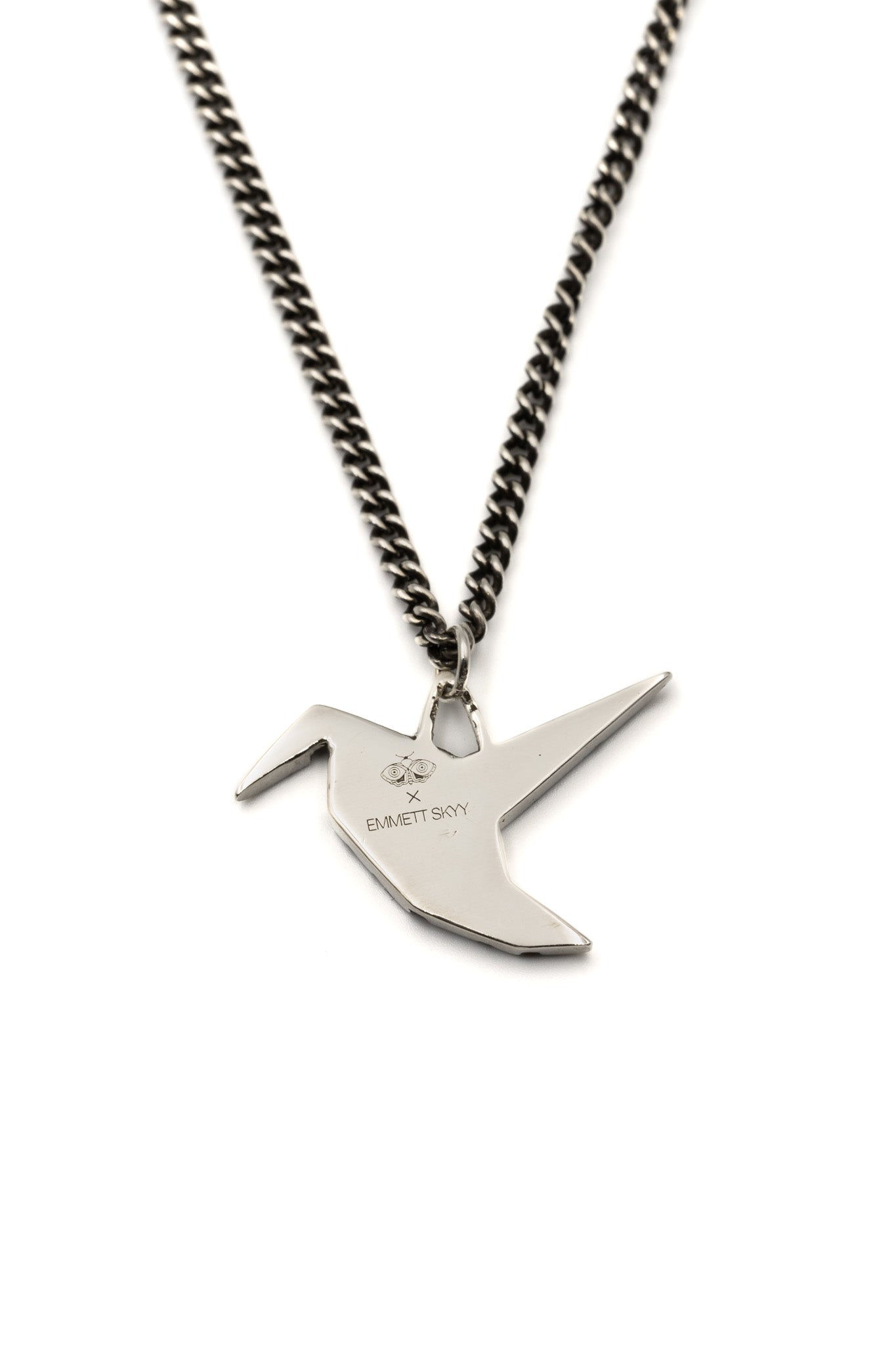 Canyon Hummingbird Pendant in Sterling Silver