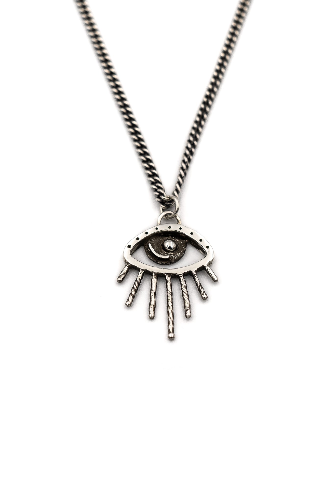 Third-Eye Pendant in Silver