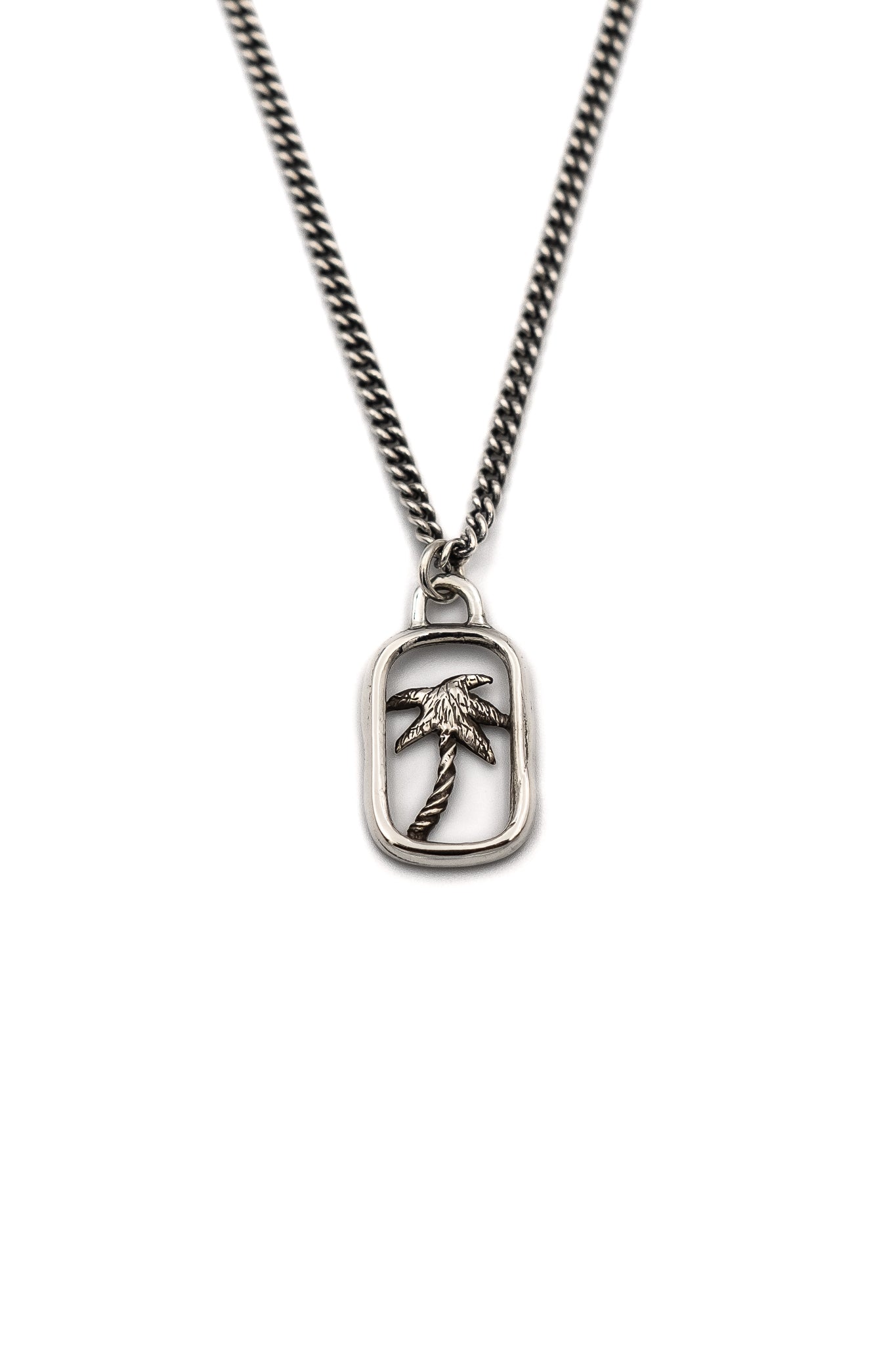 Saint laurent palm tree on sale necklace