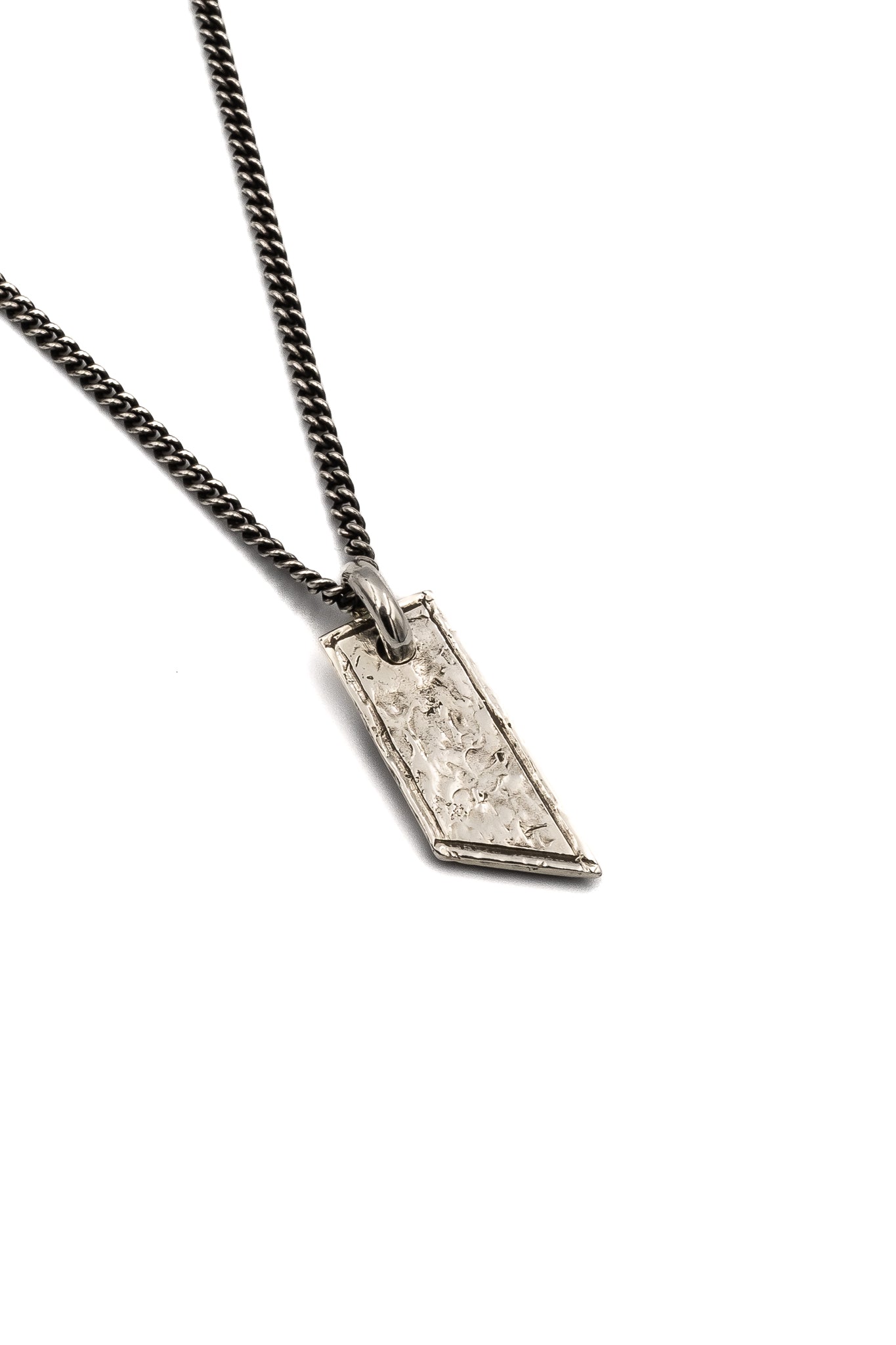 Ancient Flag Pendant in Silver