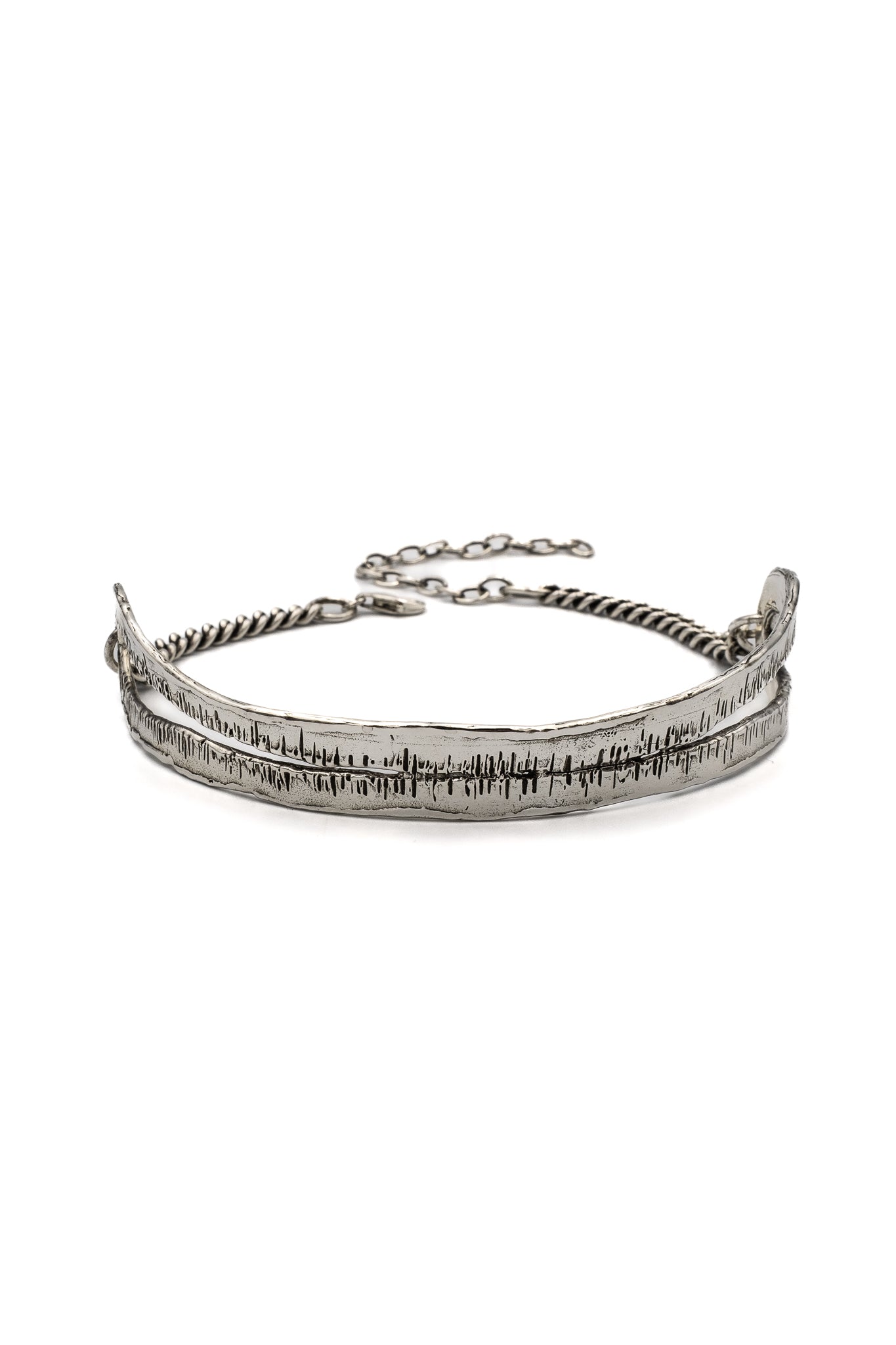 Marauder Choker in Silver