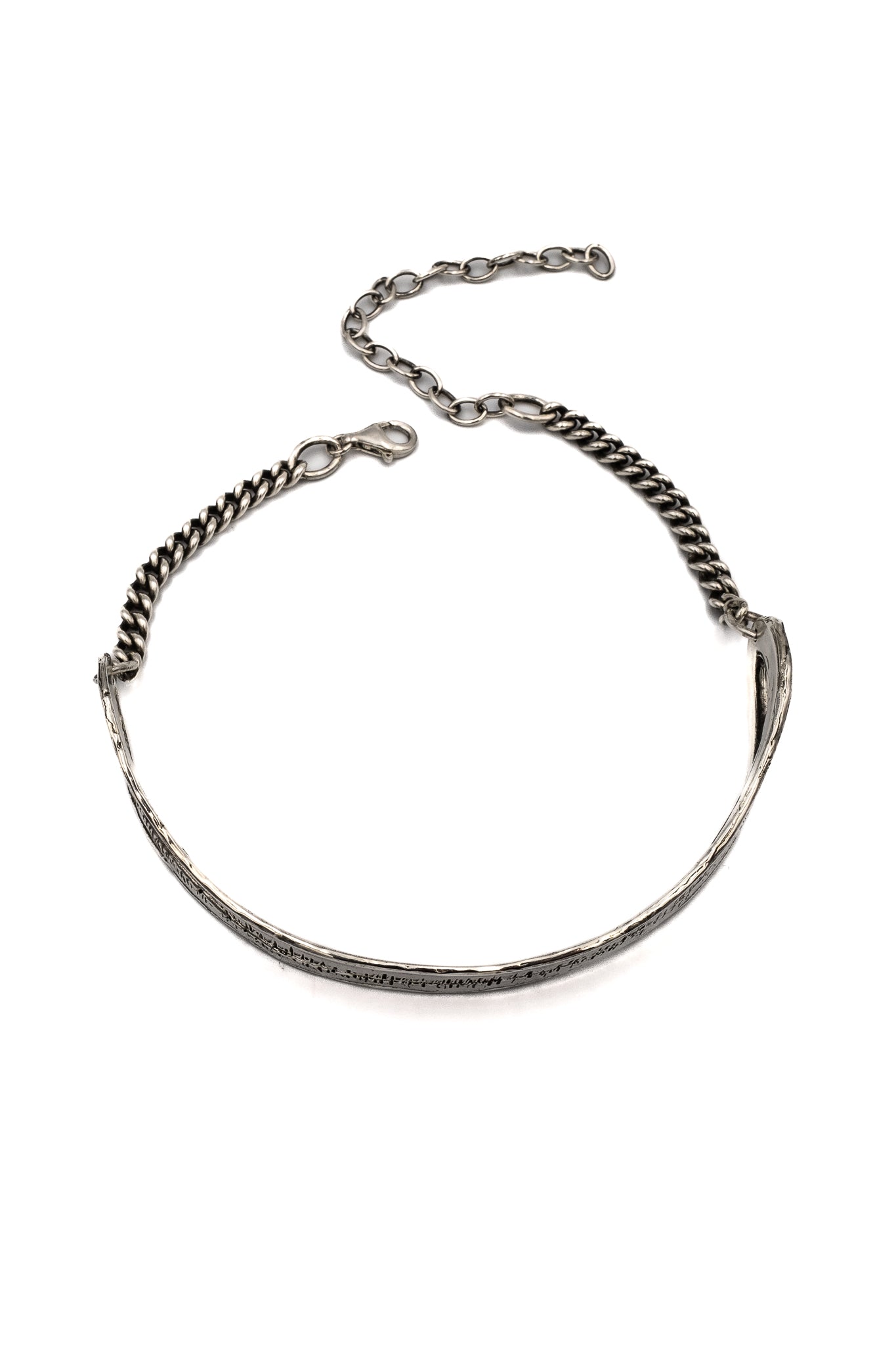 Marauder Choker in Silver