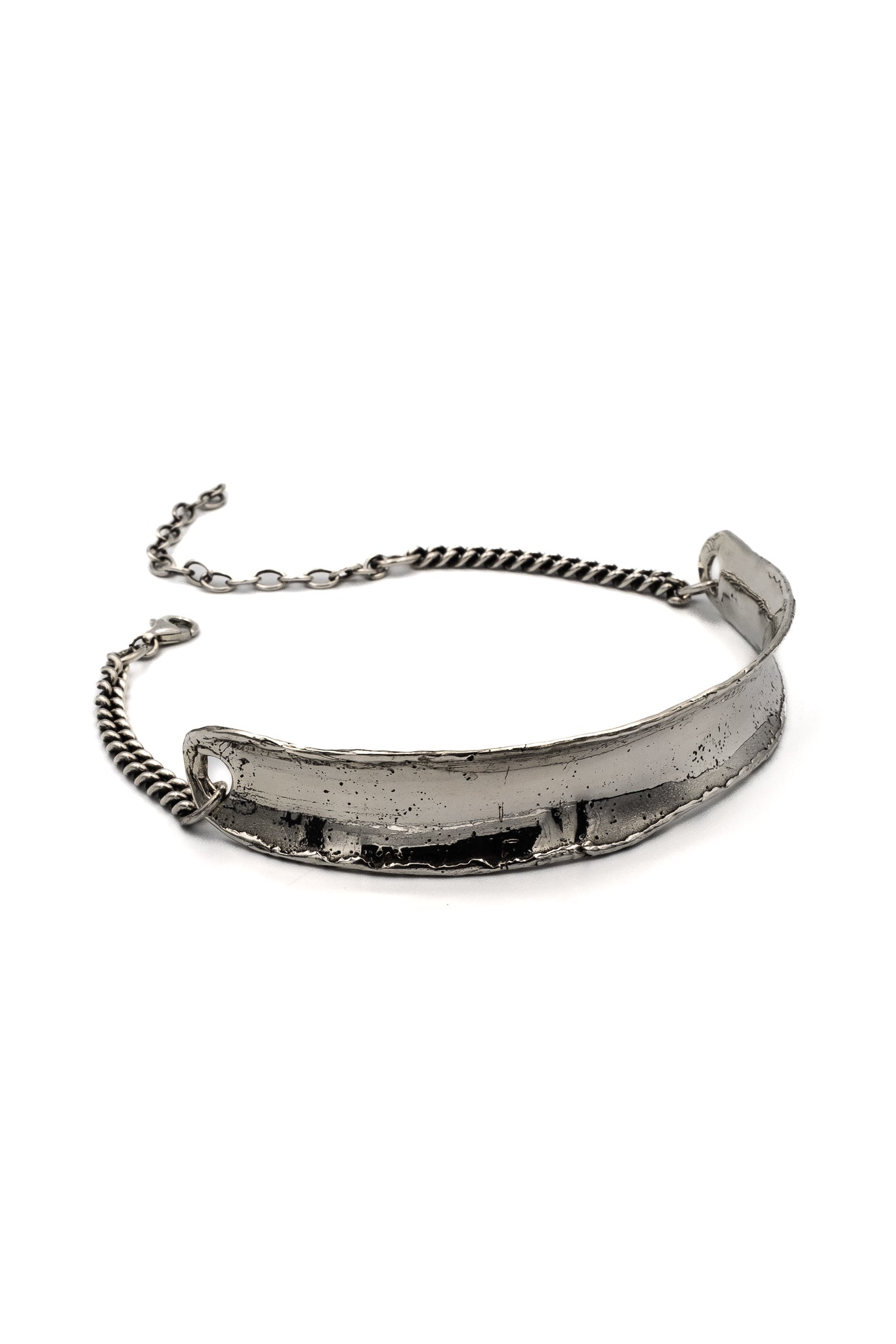Chevalier Choker in Silver