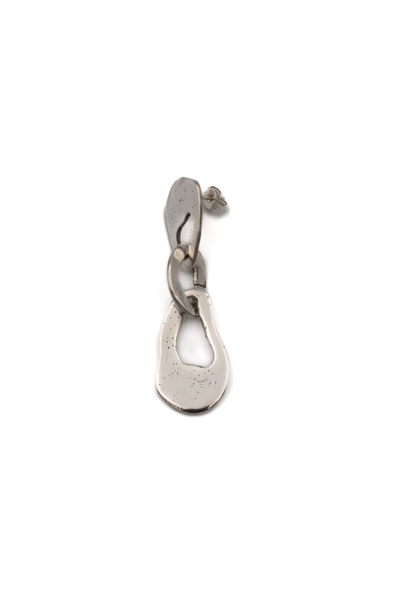 Ruins Slate Earrings in Silver