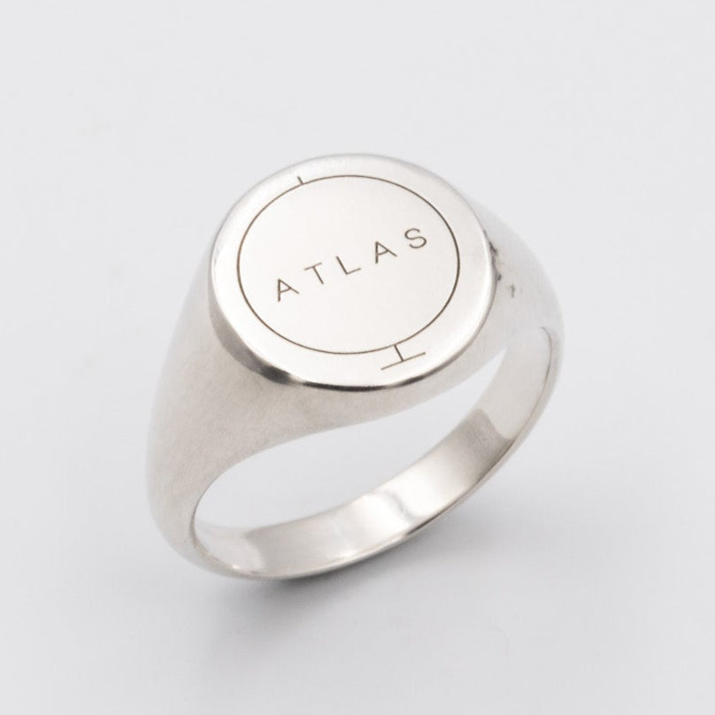 Silver jewellery with custom laser engraving