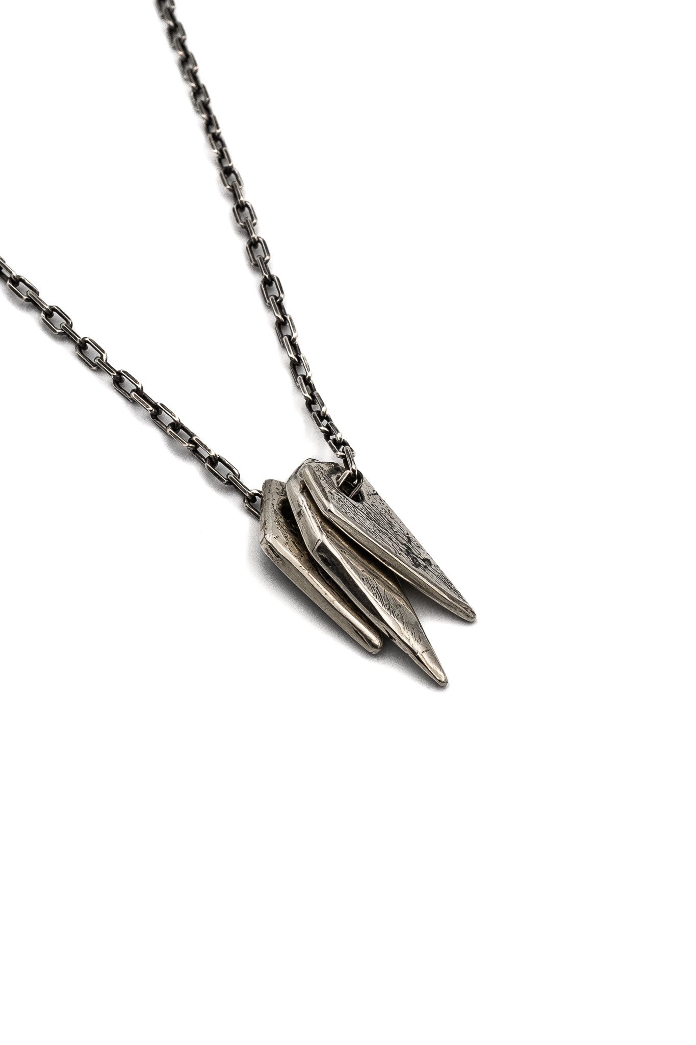 Arrow Heads Pendant in Silver