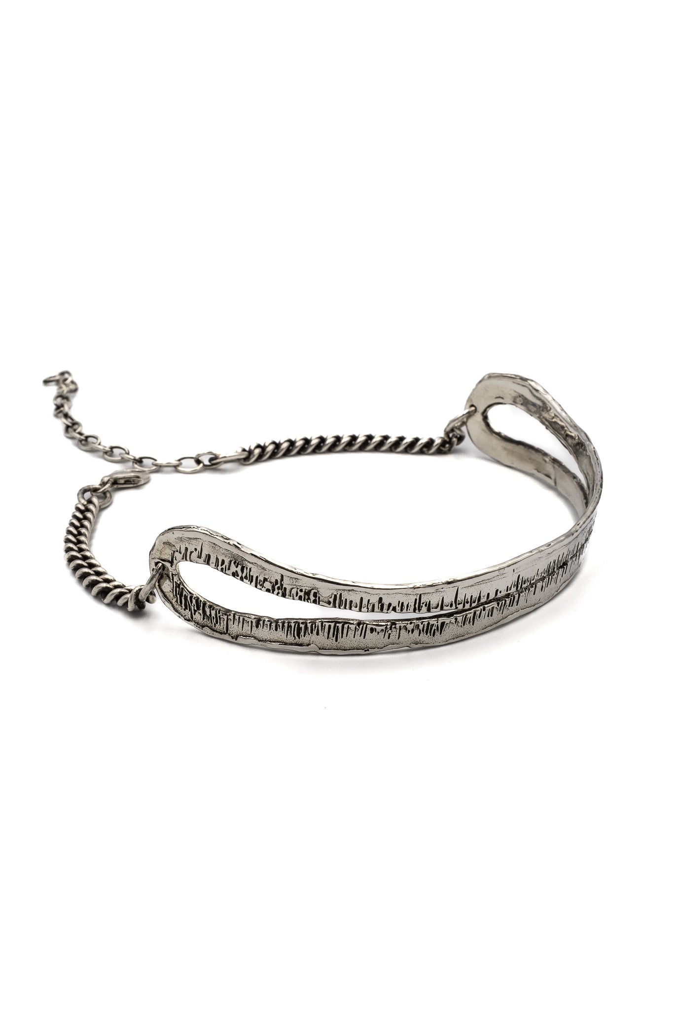 Marauder Choker in Silver