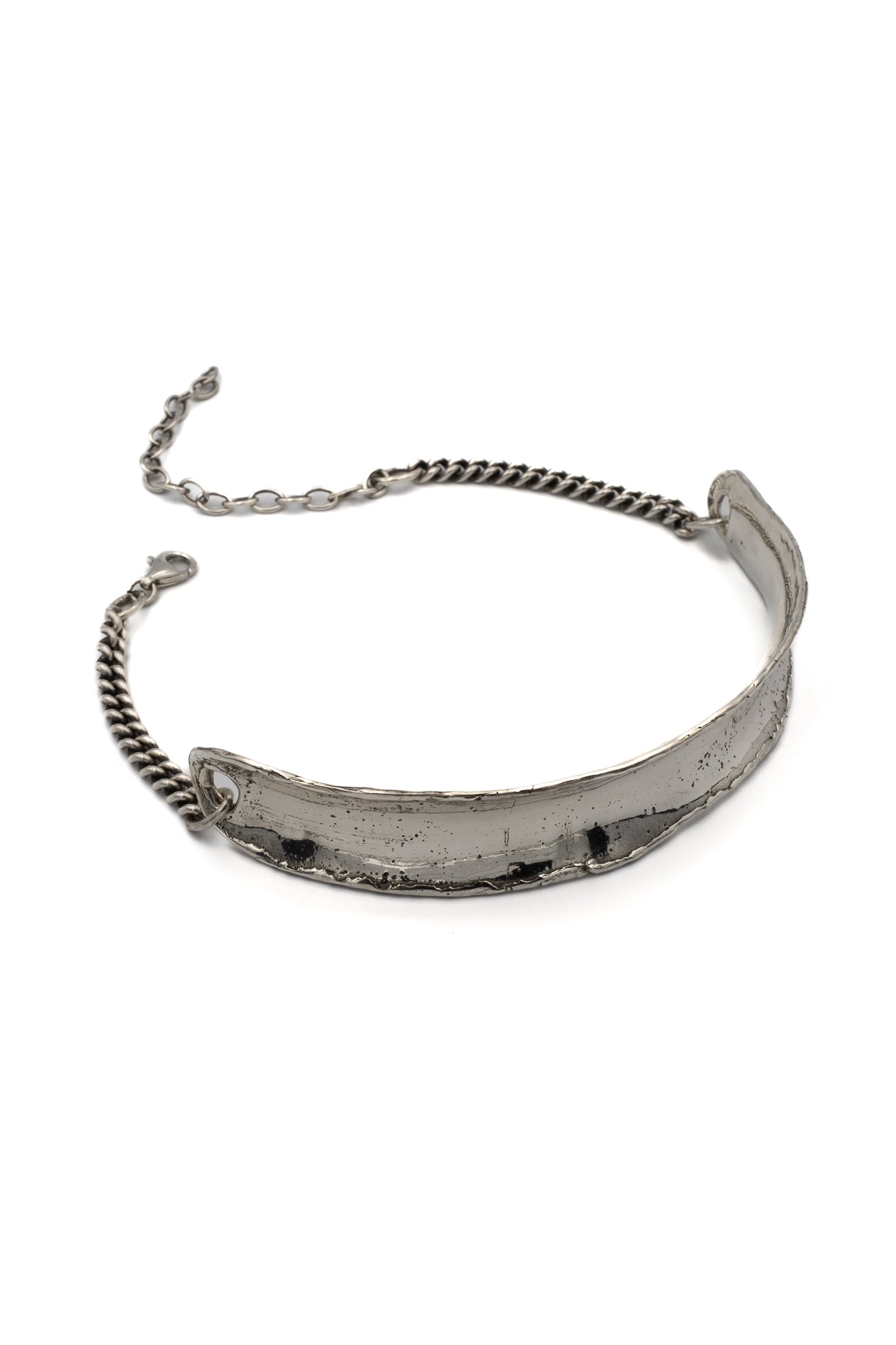 Chevalier Choker in Silver