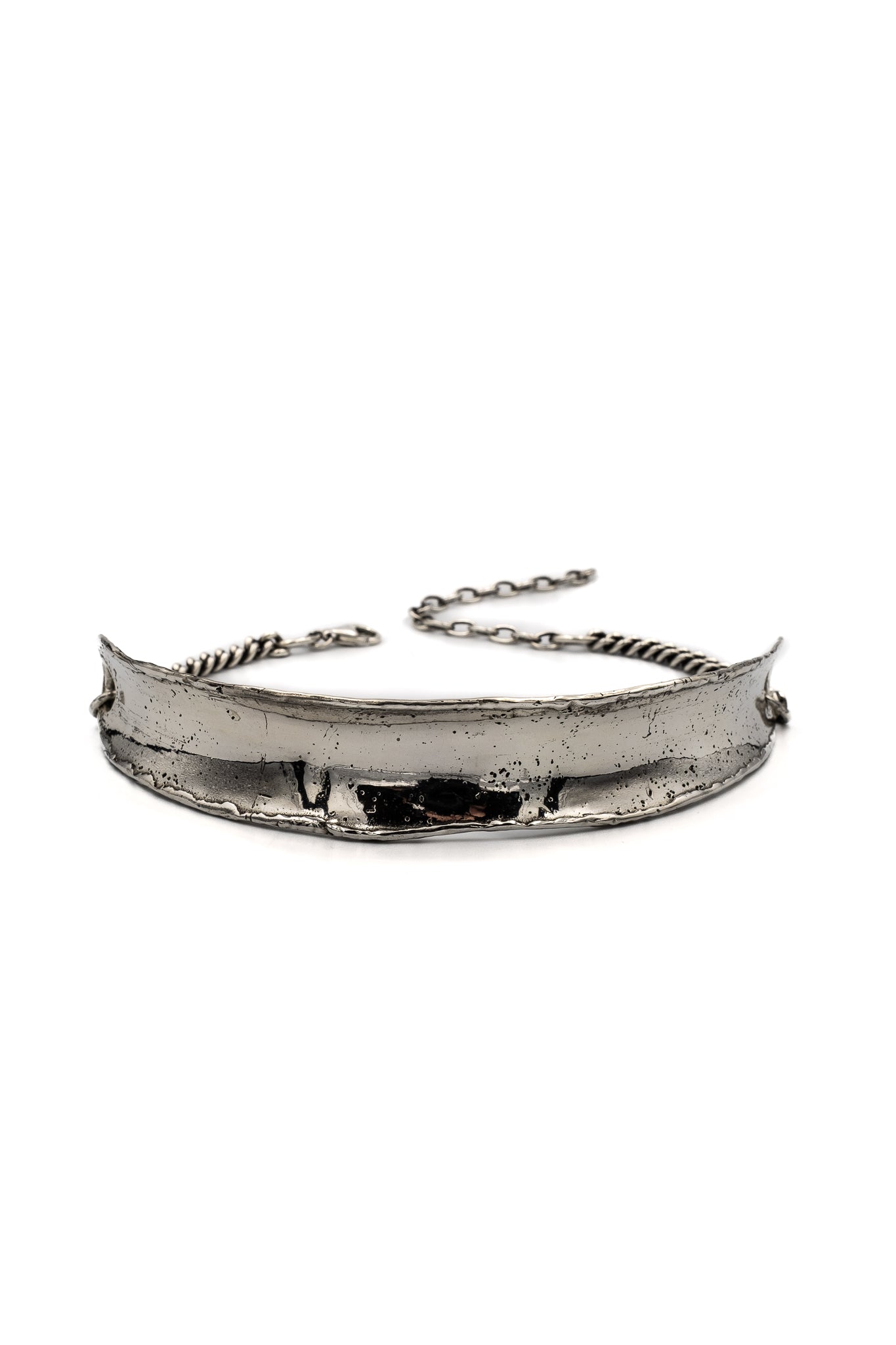 Chevalier Choker in Silver