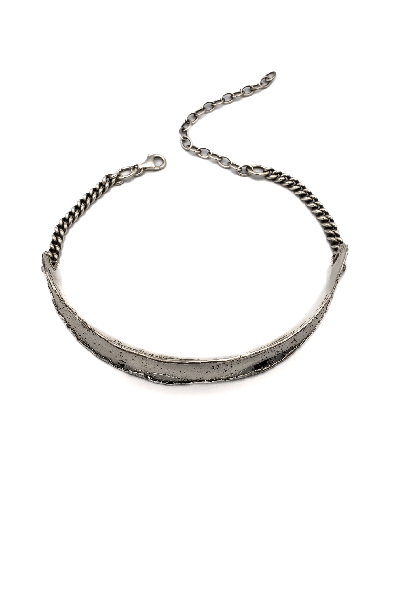 Chevalier Choker in Silver