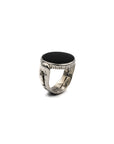 Marauder Signet Ring with Black Onyx