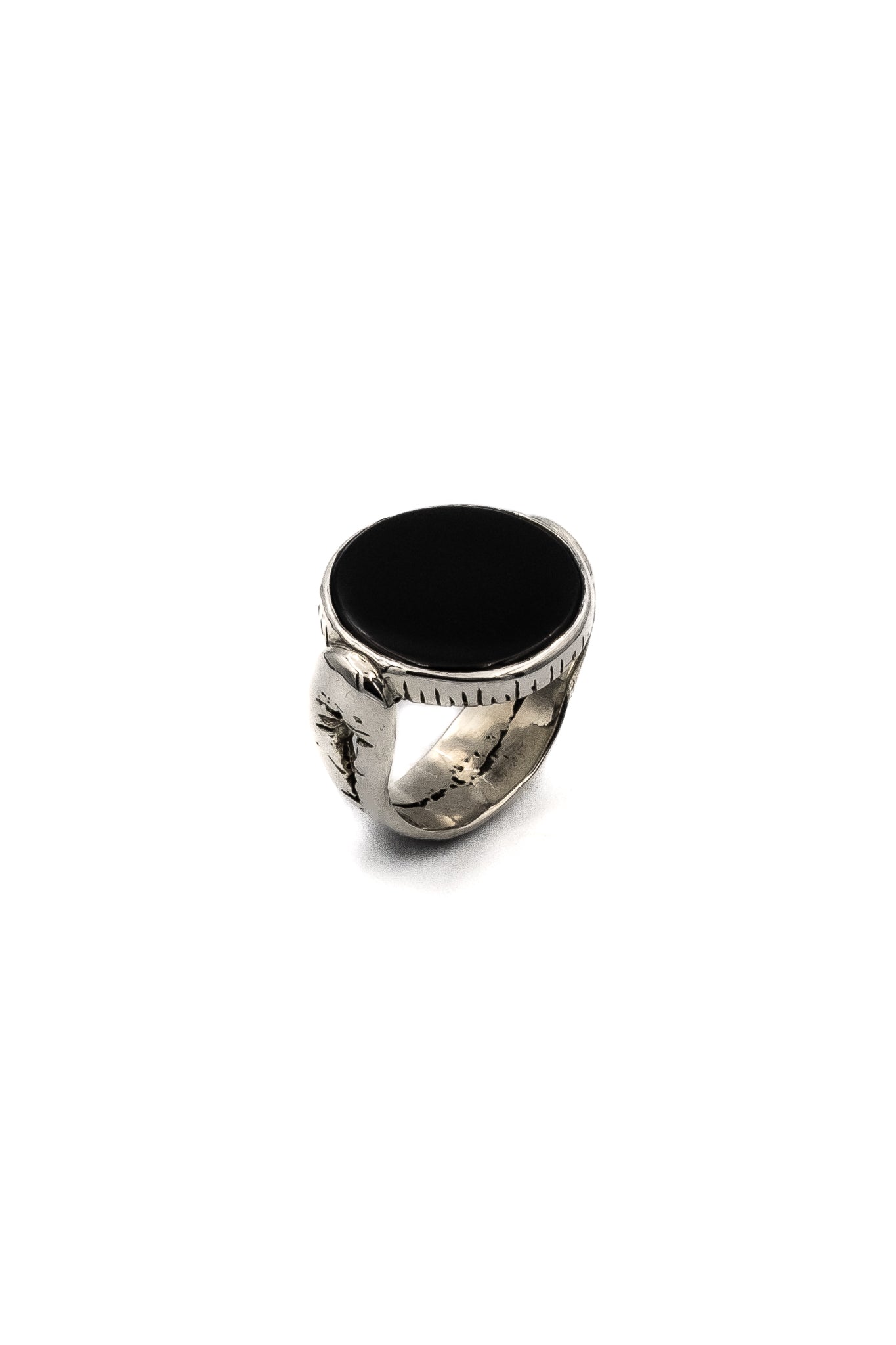 Marauder Signet Ring with Black Onyx