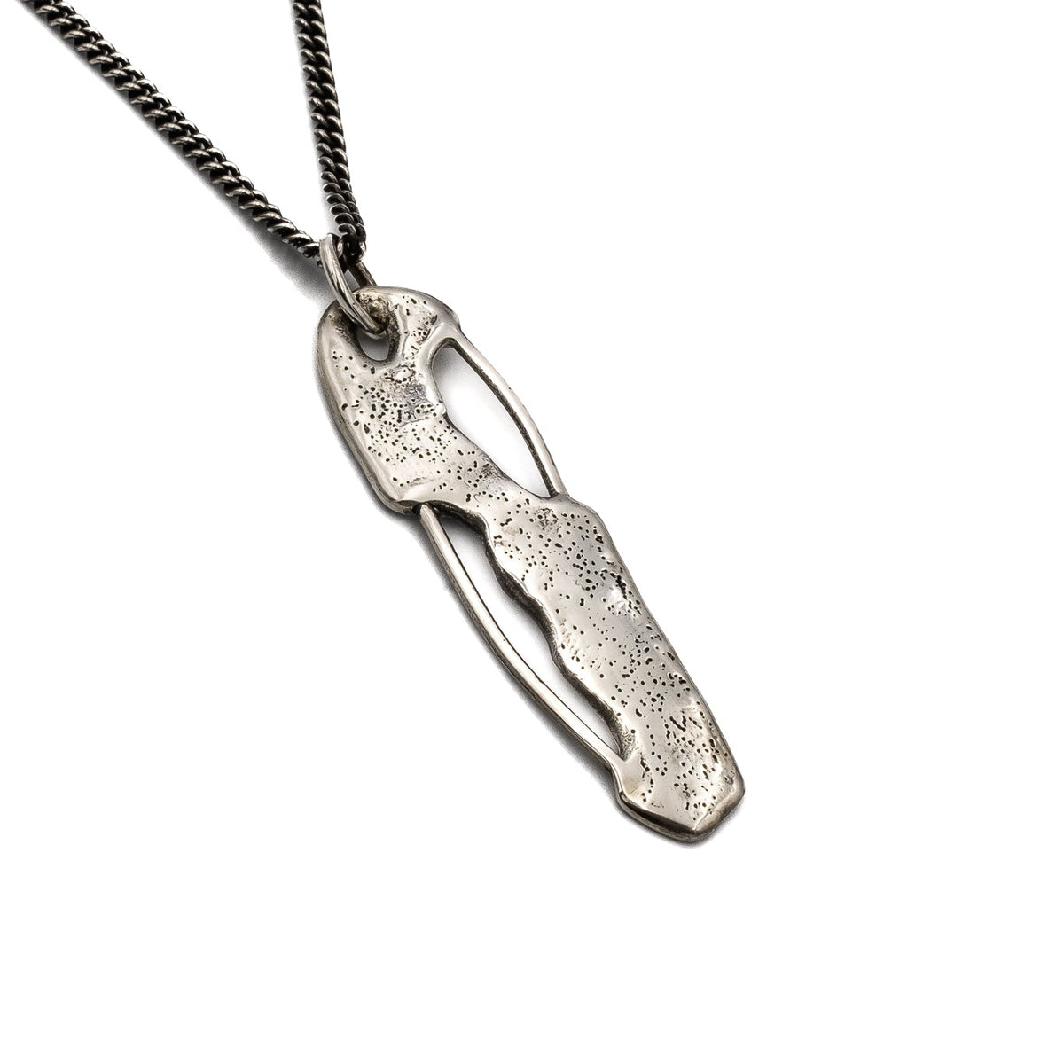 Ancient Key Pendant – sterling silver