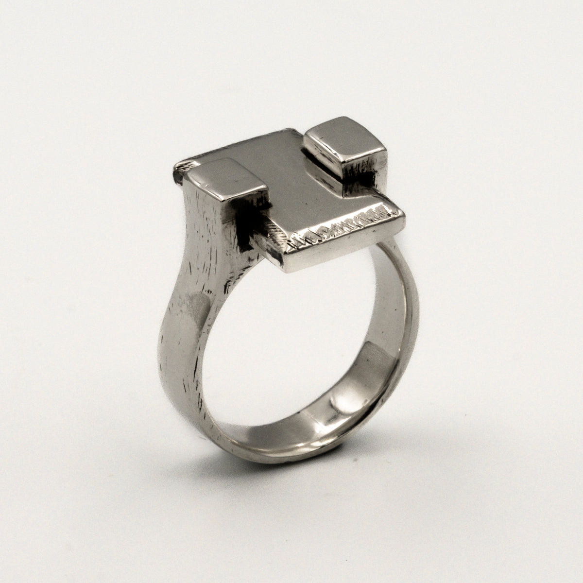Ancient Tablet Ring – sterling silver