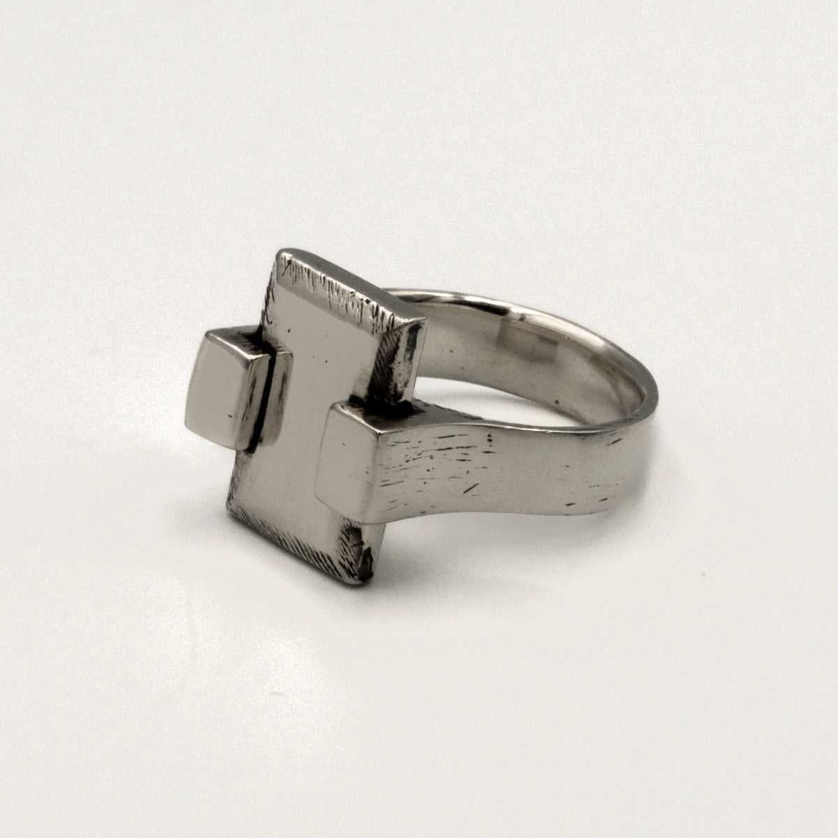 Ancient Tablet Ring – sterling silver