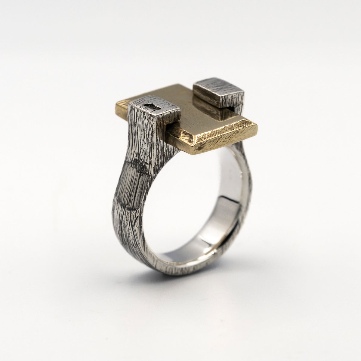 Ancient Tablet Ring – sterling silver
