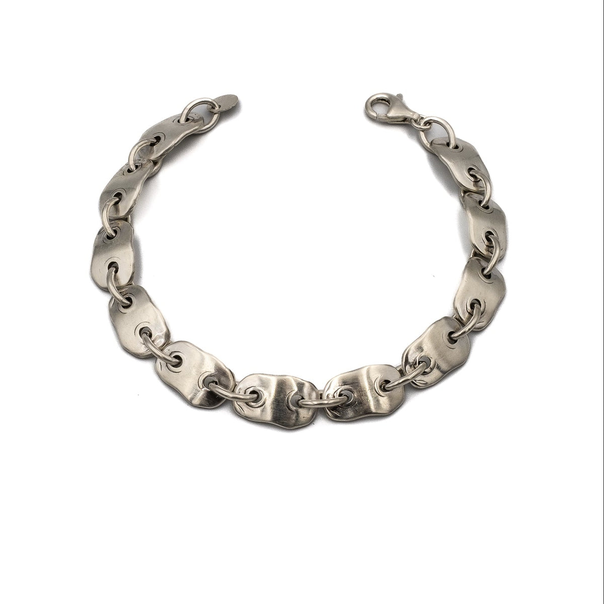 Armoured Chain Bracelet – sterling silver