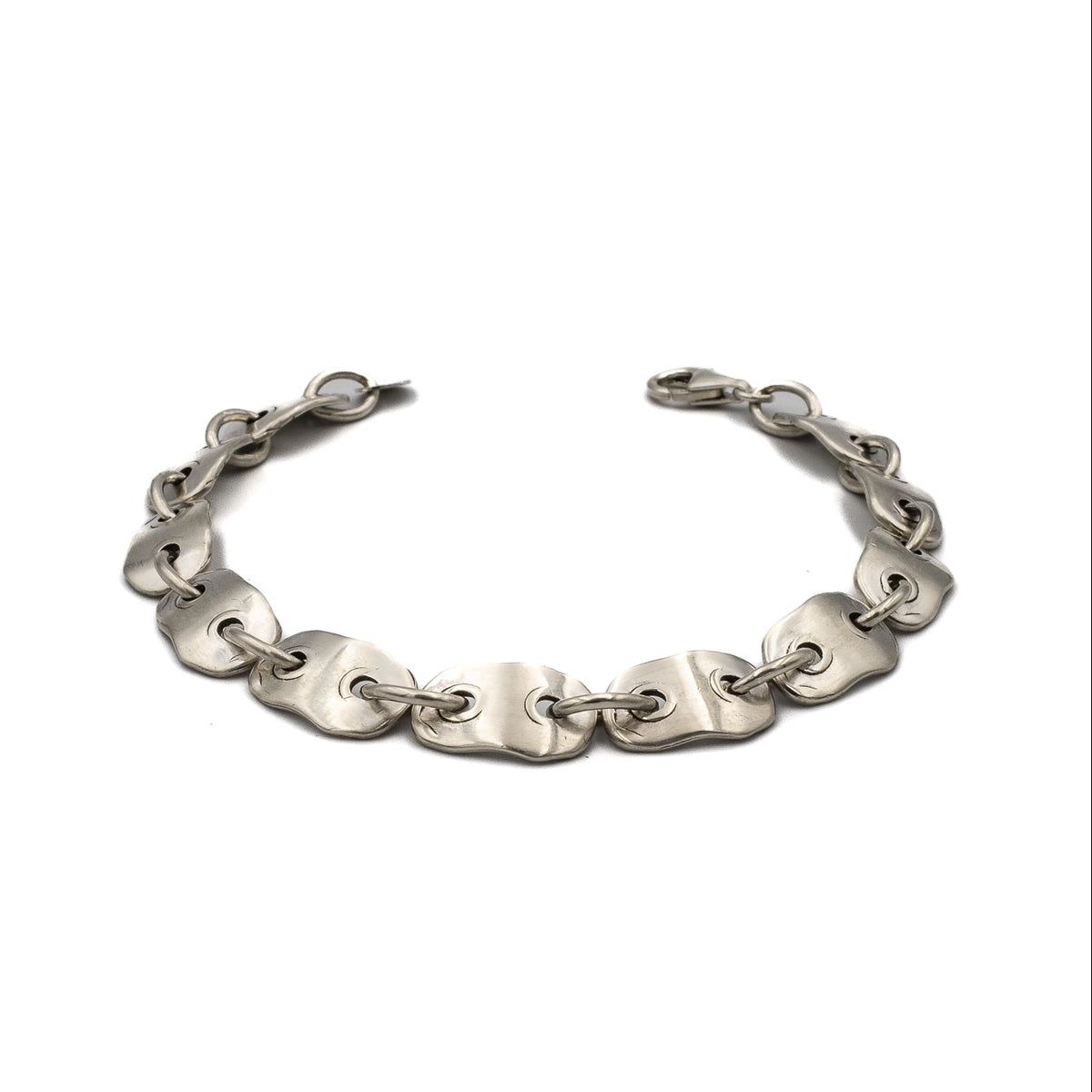 Armoured Chain Bracelet – sterling silver