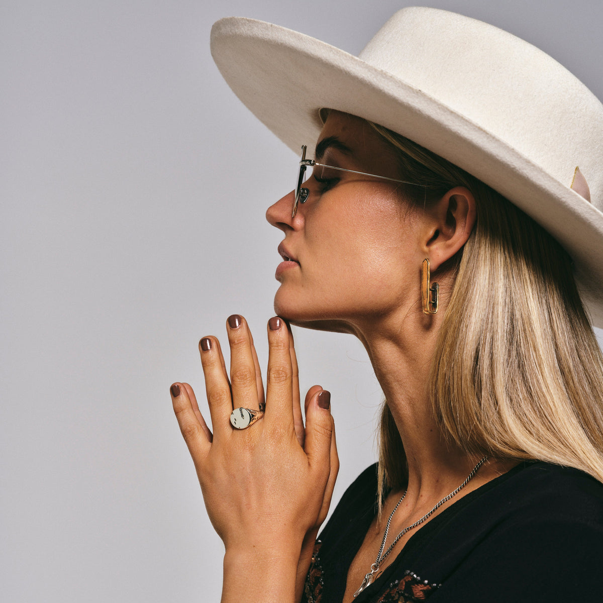 Canyon Ring (Circle) – sterling silver