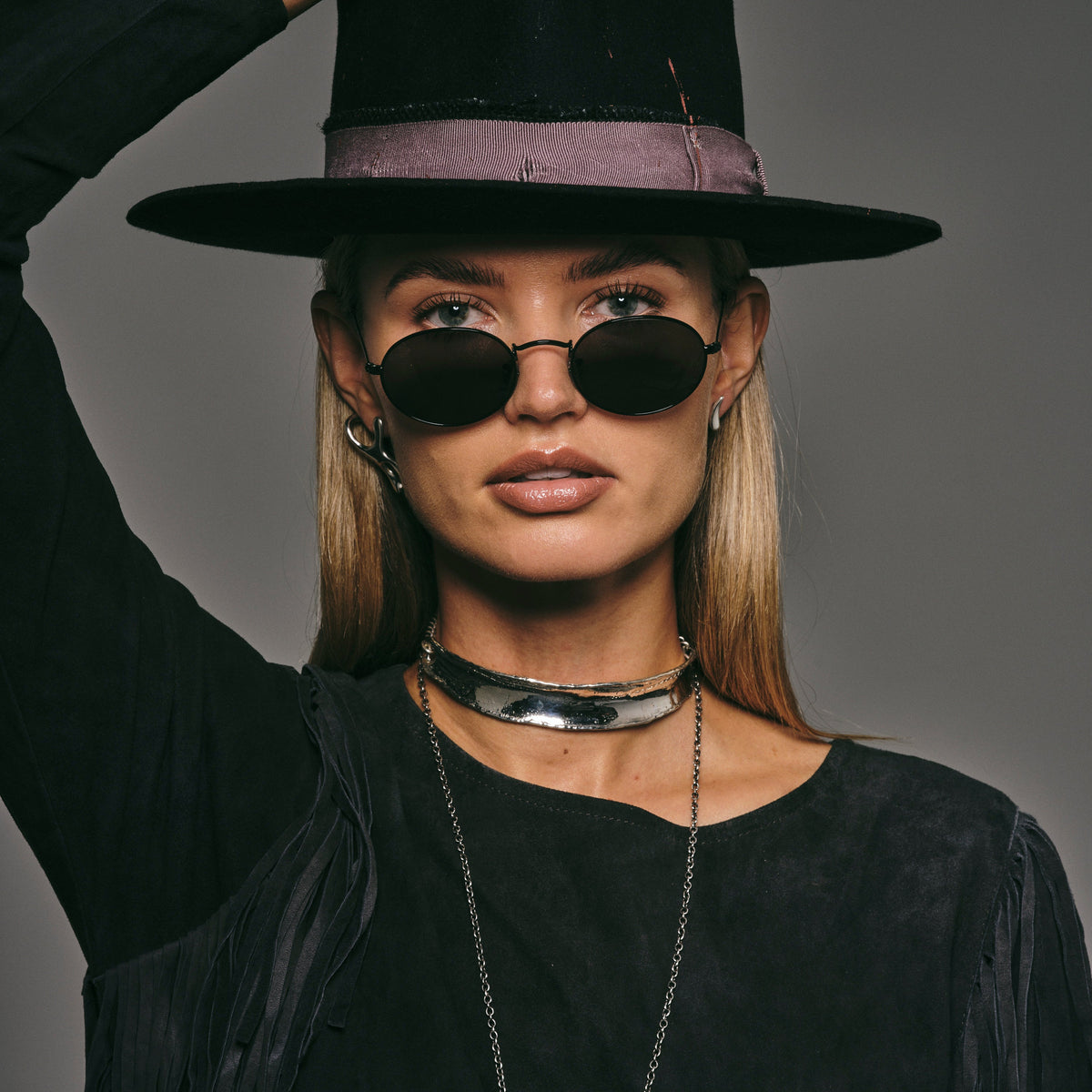 Chevalier Choker – sterling silver