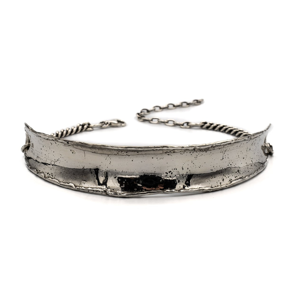 Chevalier Choker – sterling silver