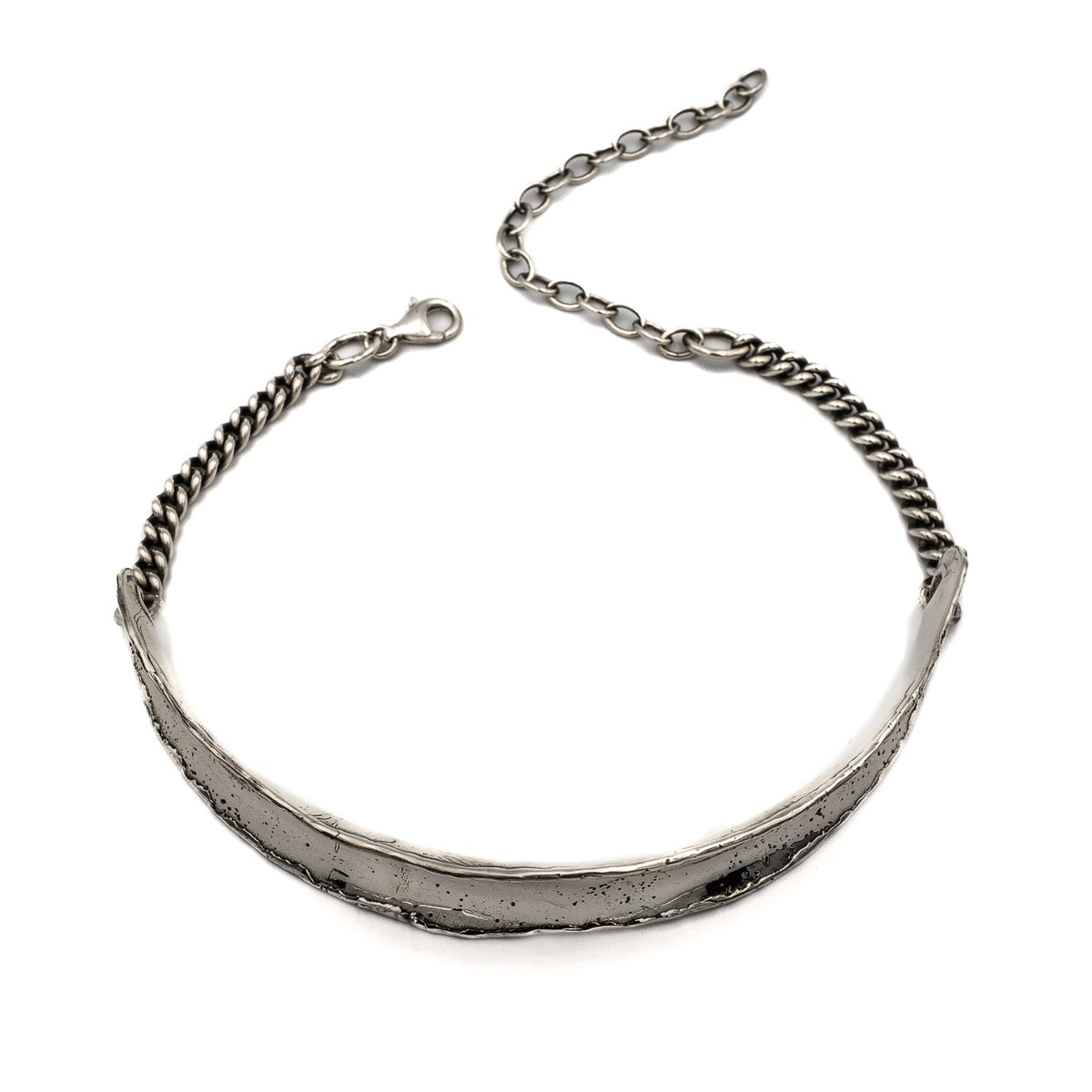 Chevalier Choker – sterling silver