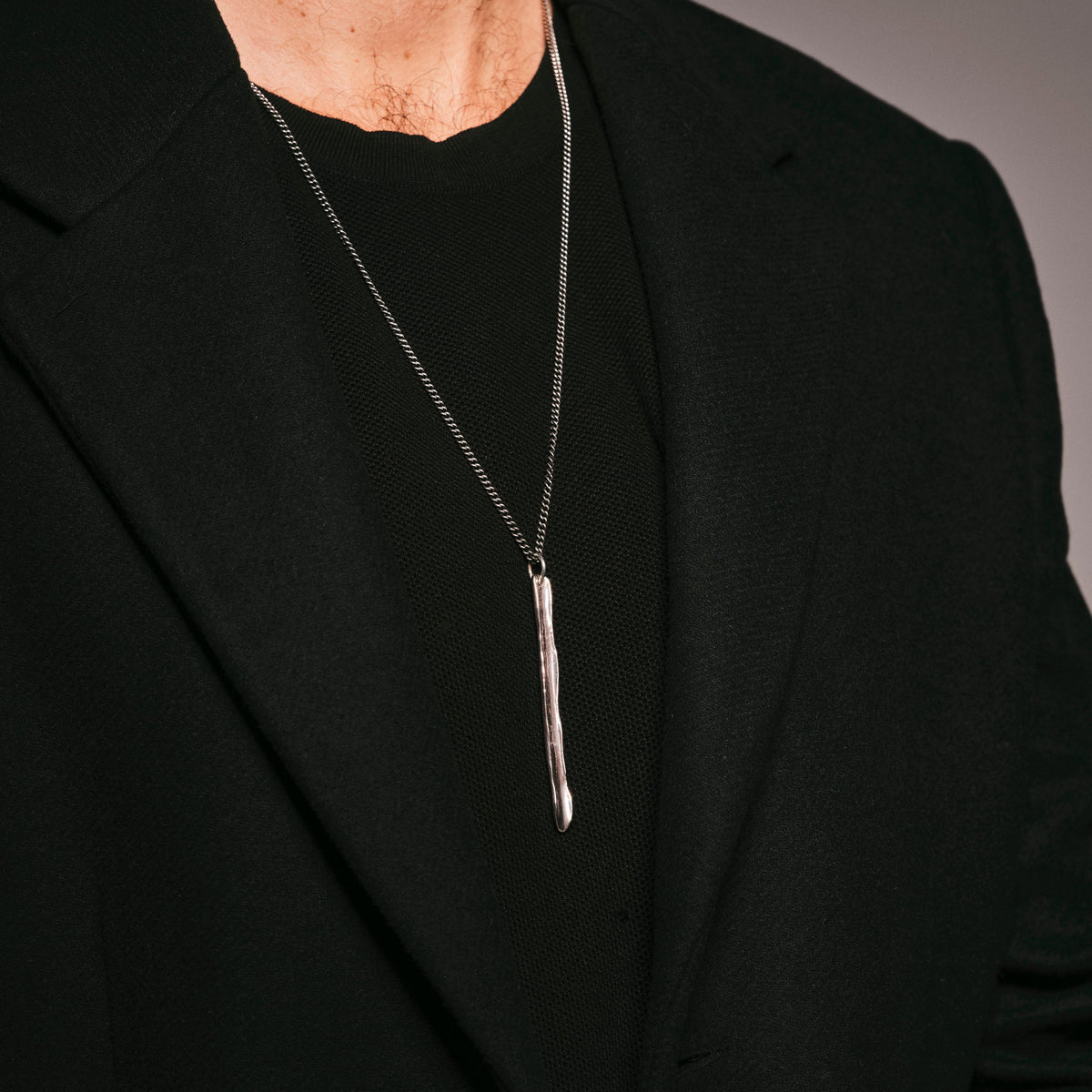 Chevalier Pendant – sterling silver