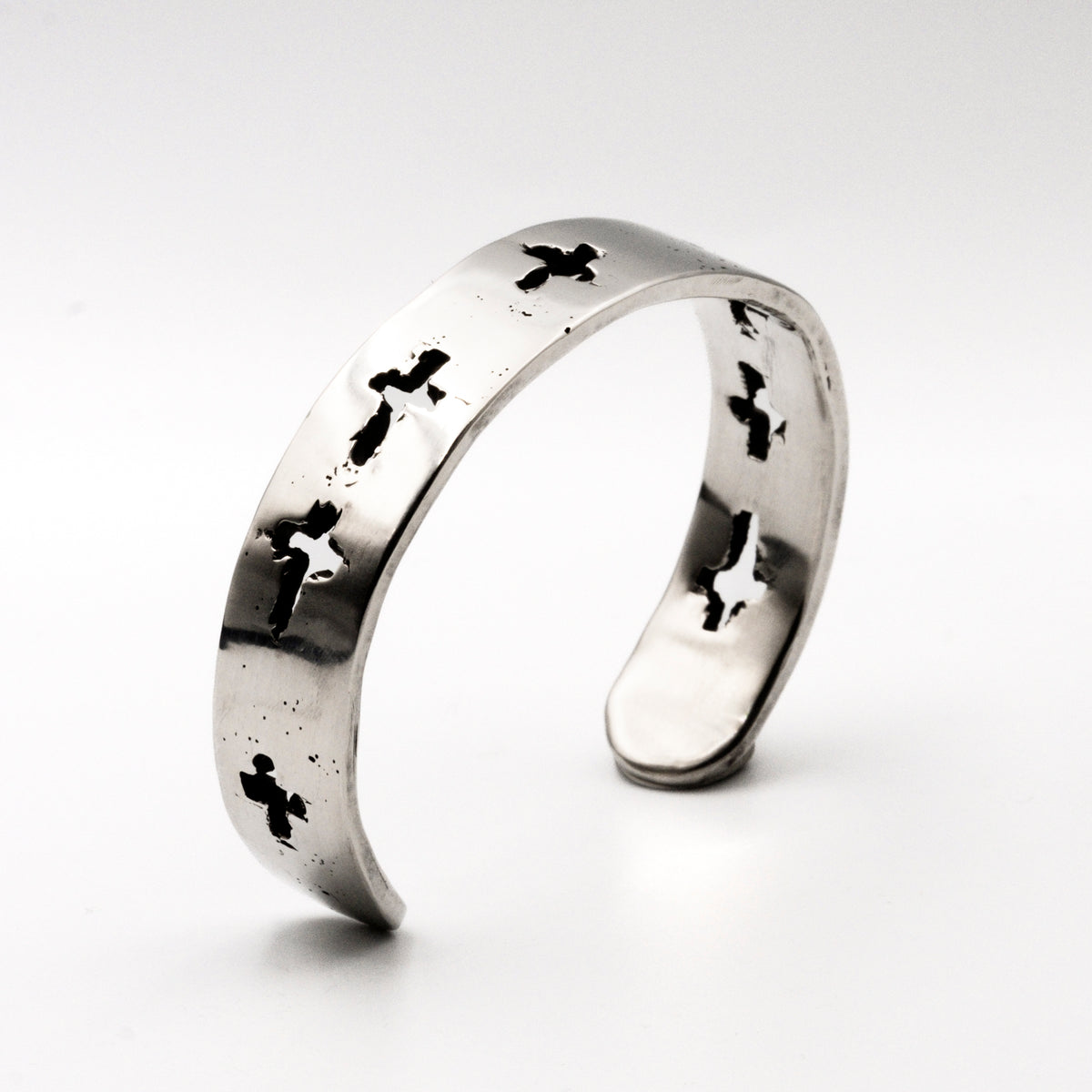 Confessions Cuff – sterling silver