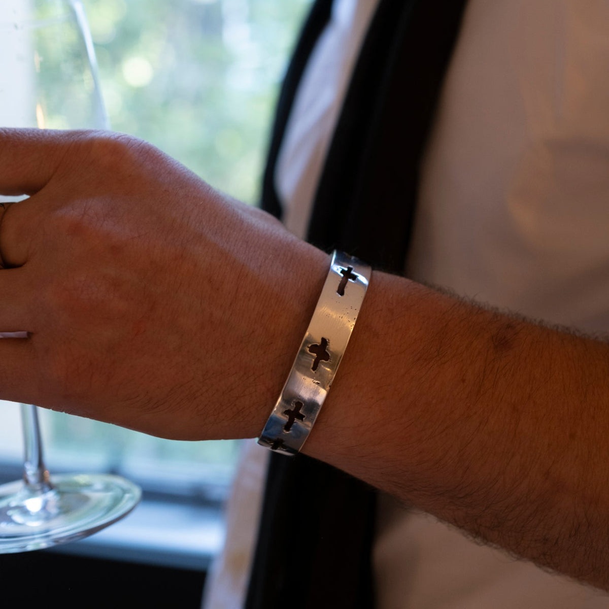 Confessions Cuff – sterling silver