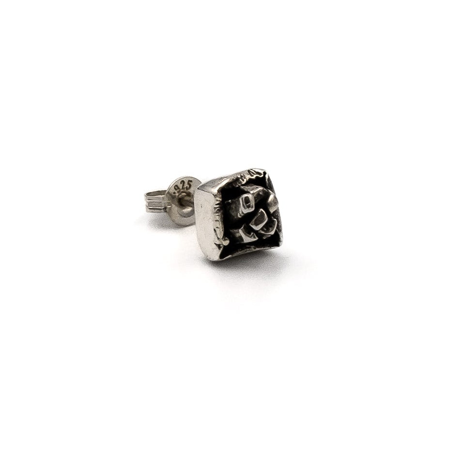 Crystals Stud Earrings – sterling silver