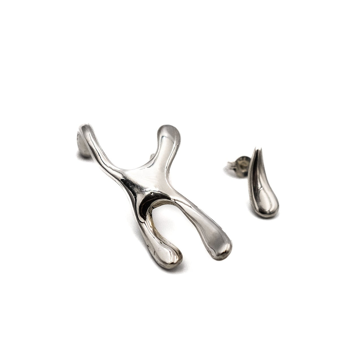 Drip Earring Set – sterling silver