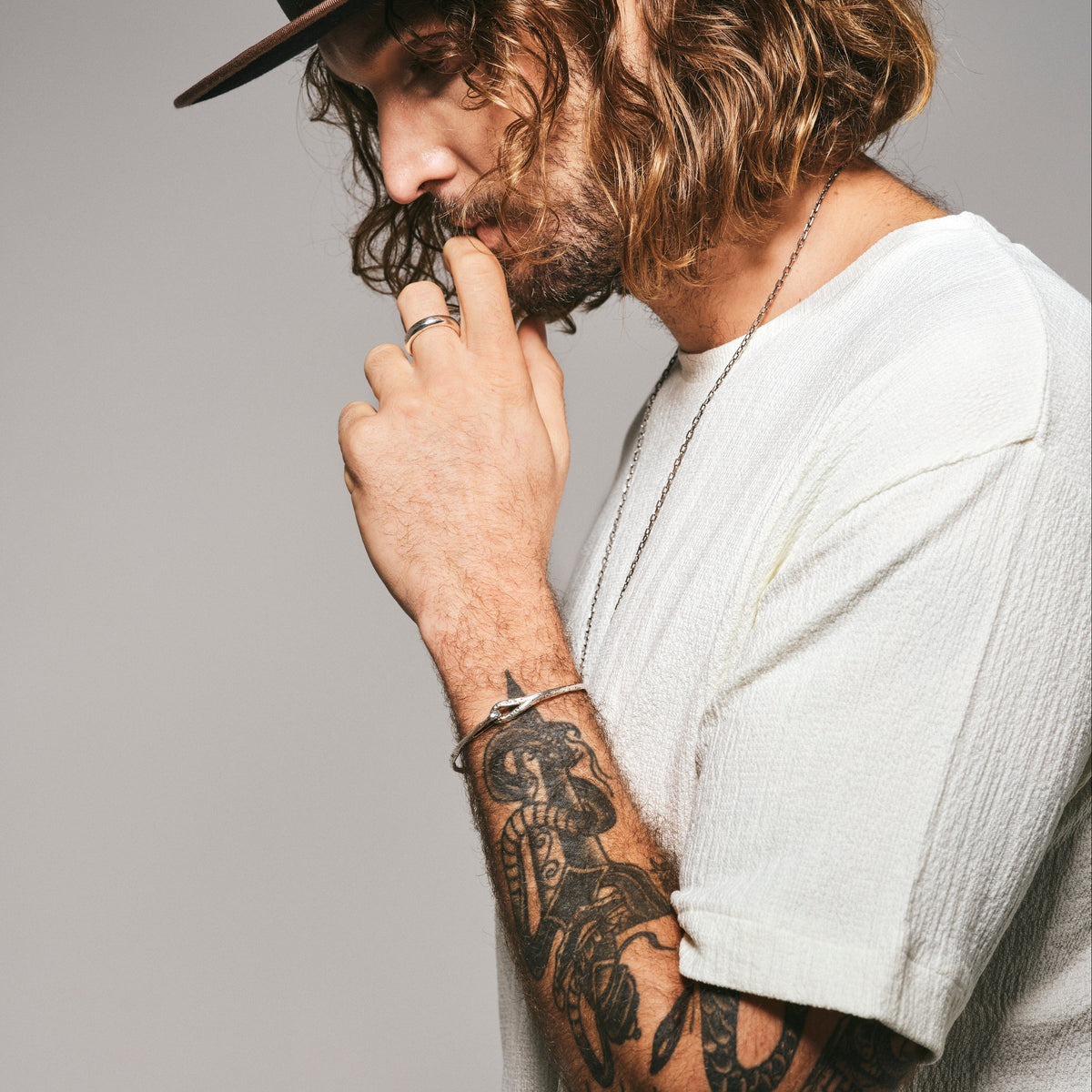 Expedition Cuff – sterling silver