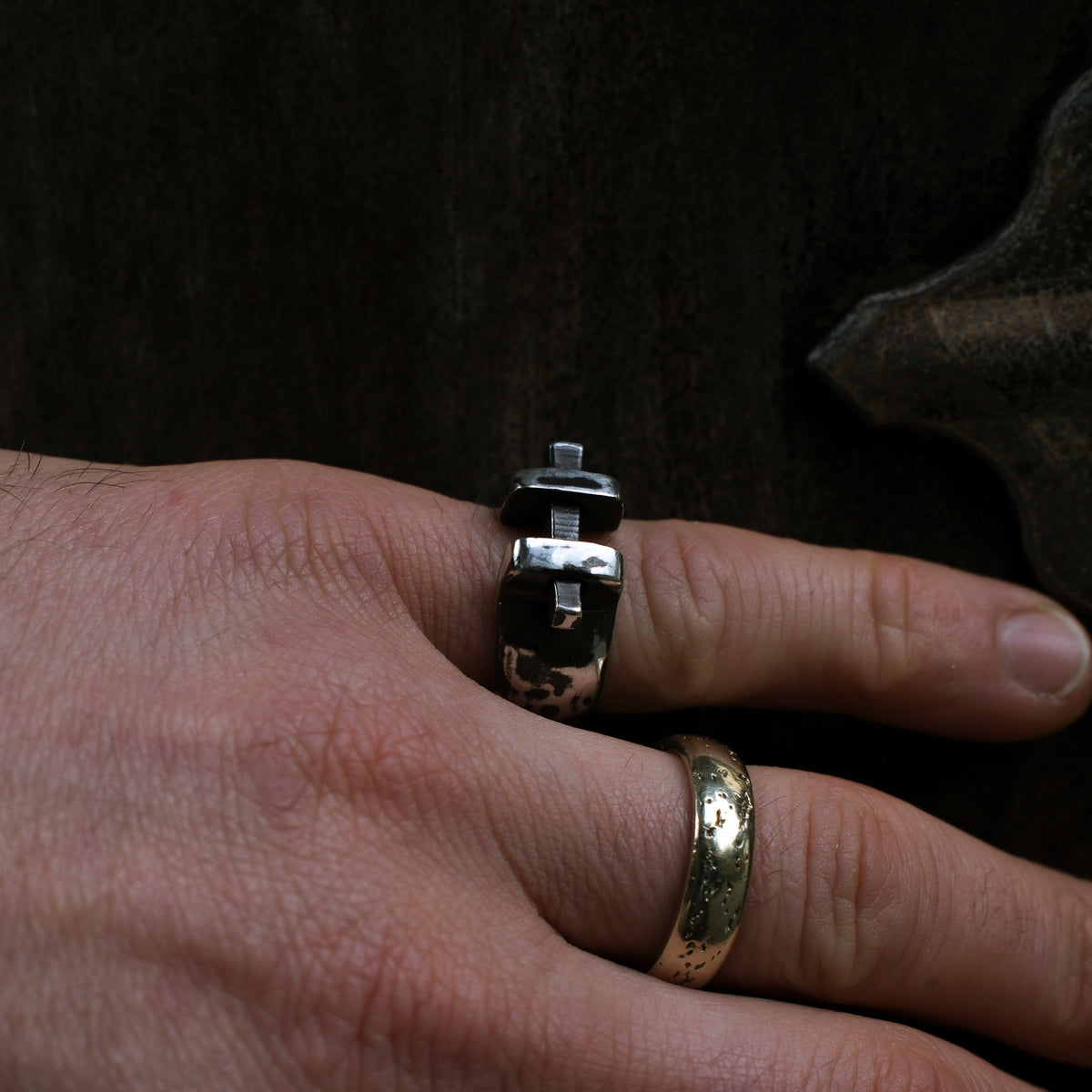 Japan Gate Ring – sterling silver
