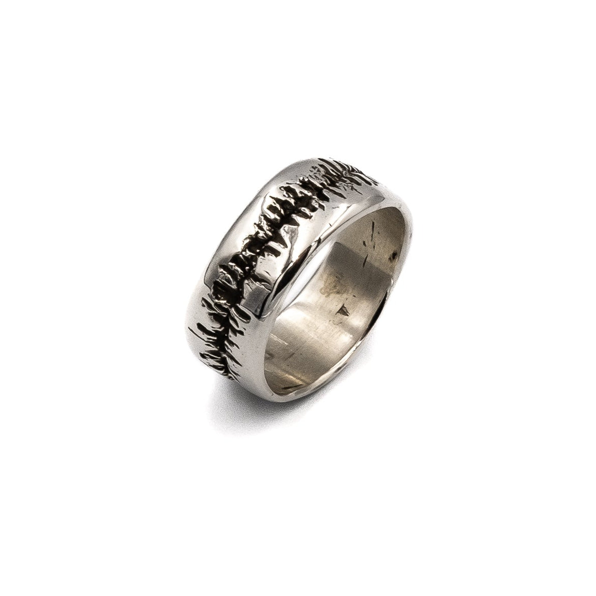 Marauder Band Ring – sterling silver