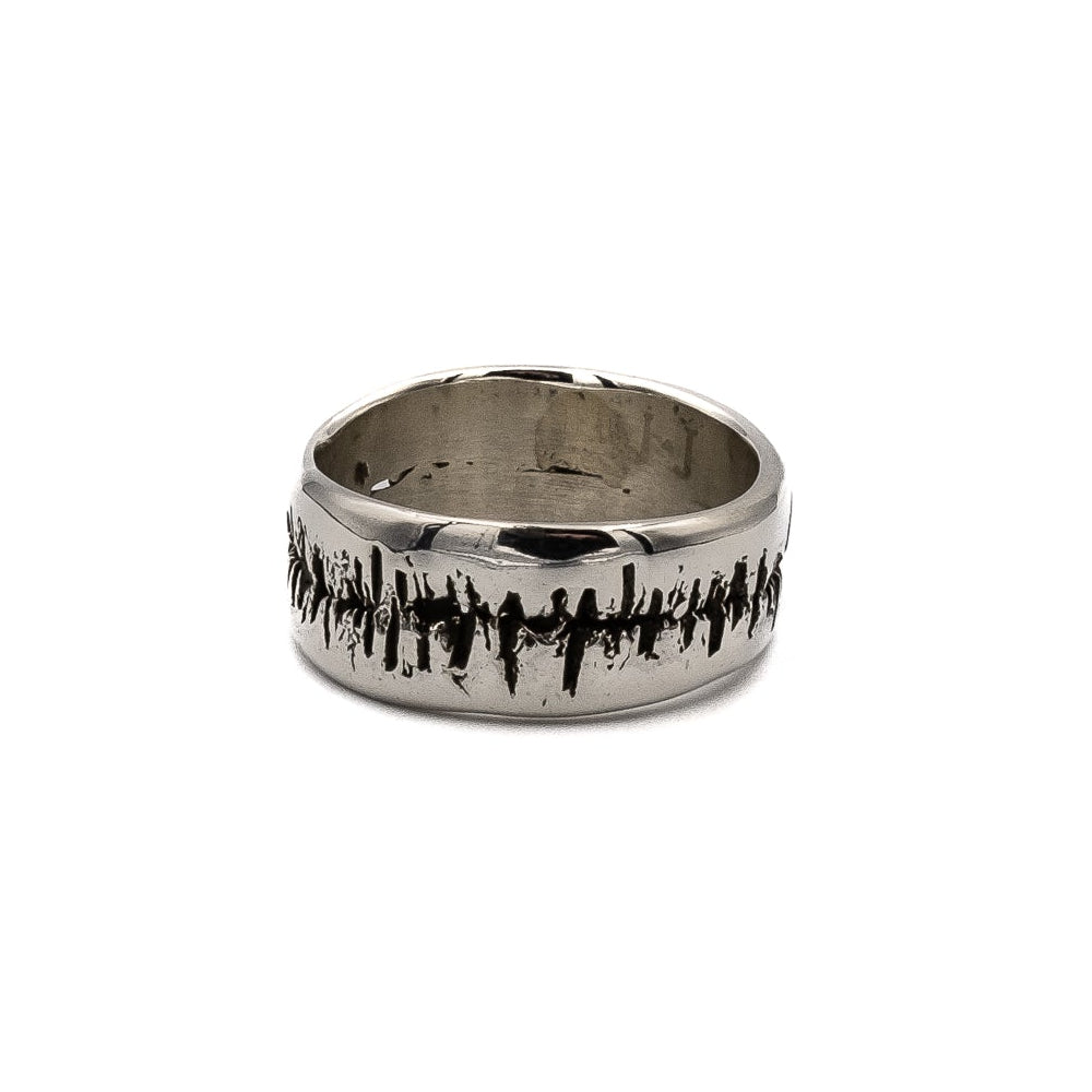 Marauder Band Ring – sterling silver