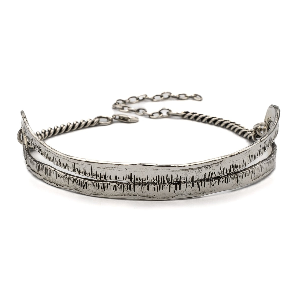 Marauder Choker – sterling silver