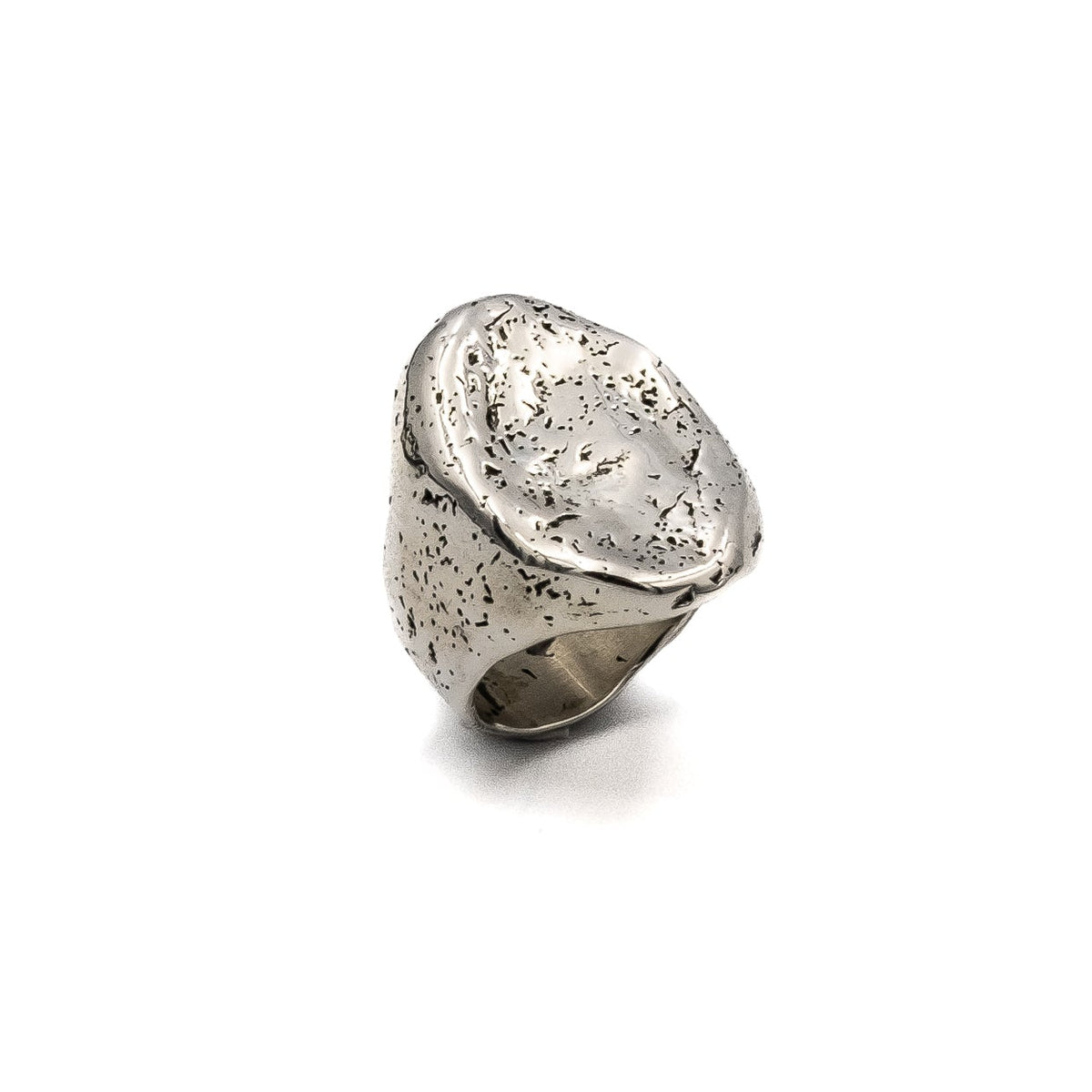 Medallion Ring – sterling silver