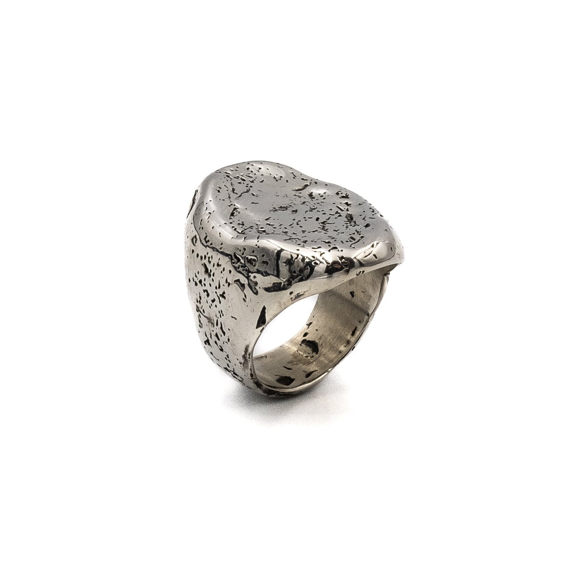 Medallion Ring – sterling silver