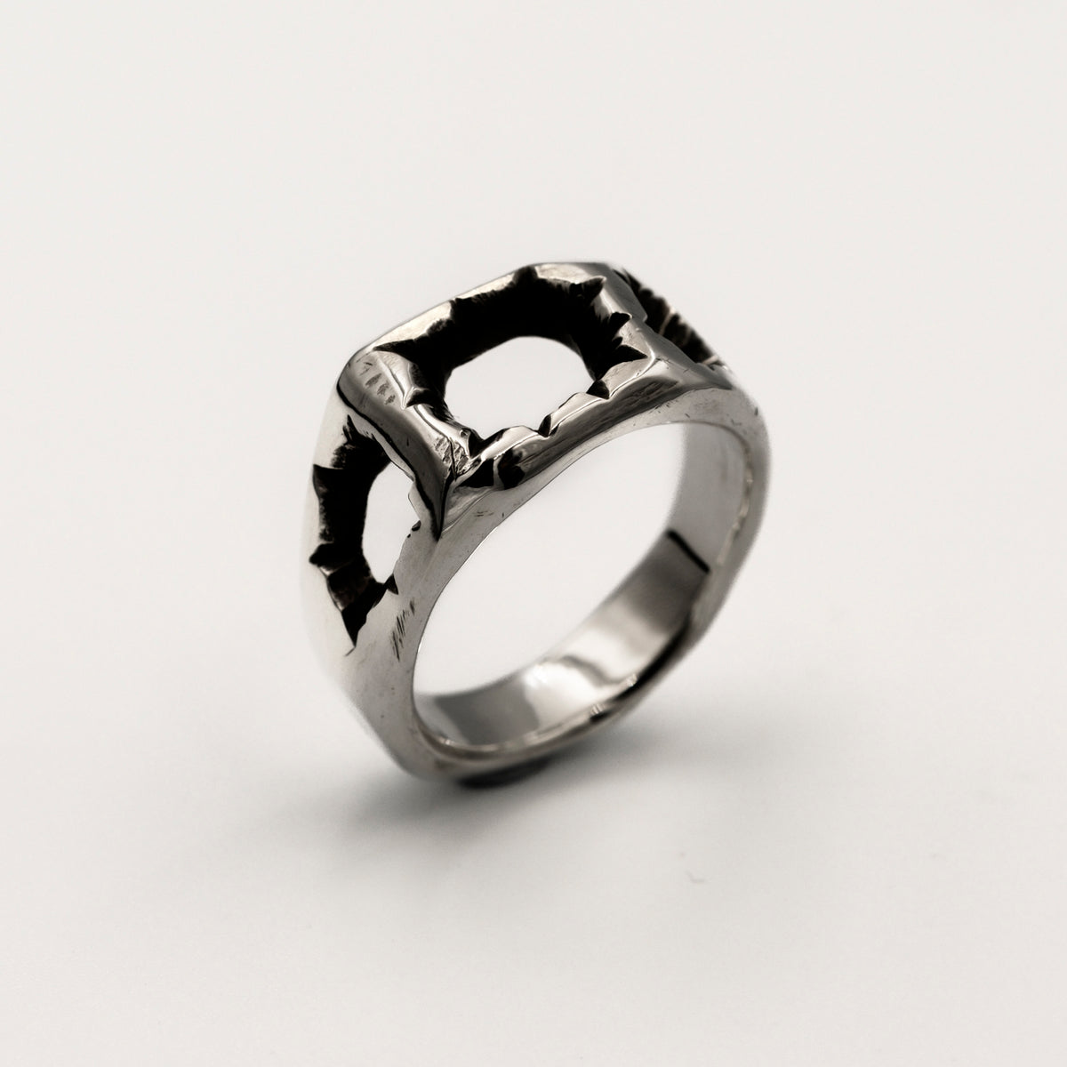 Starburst Ring – sterling silver