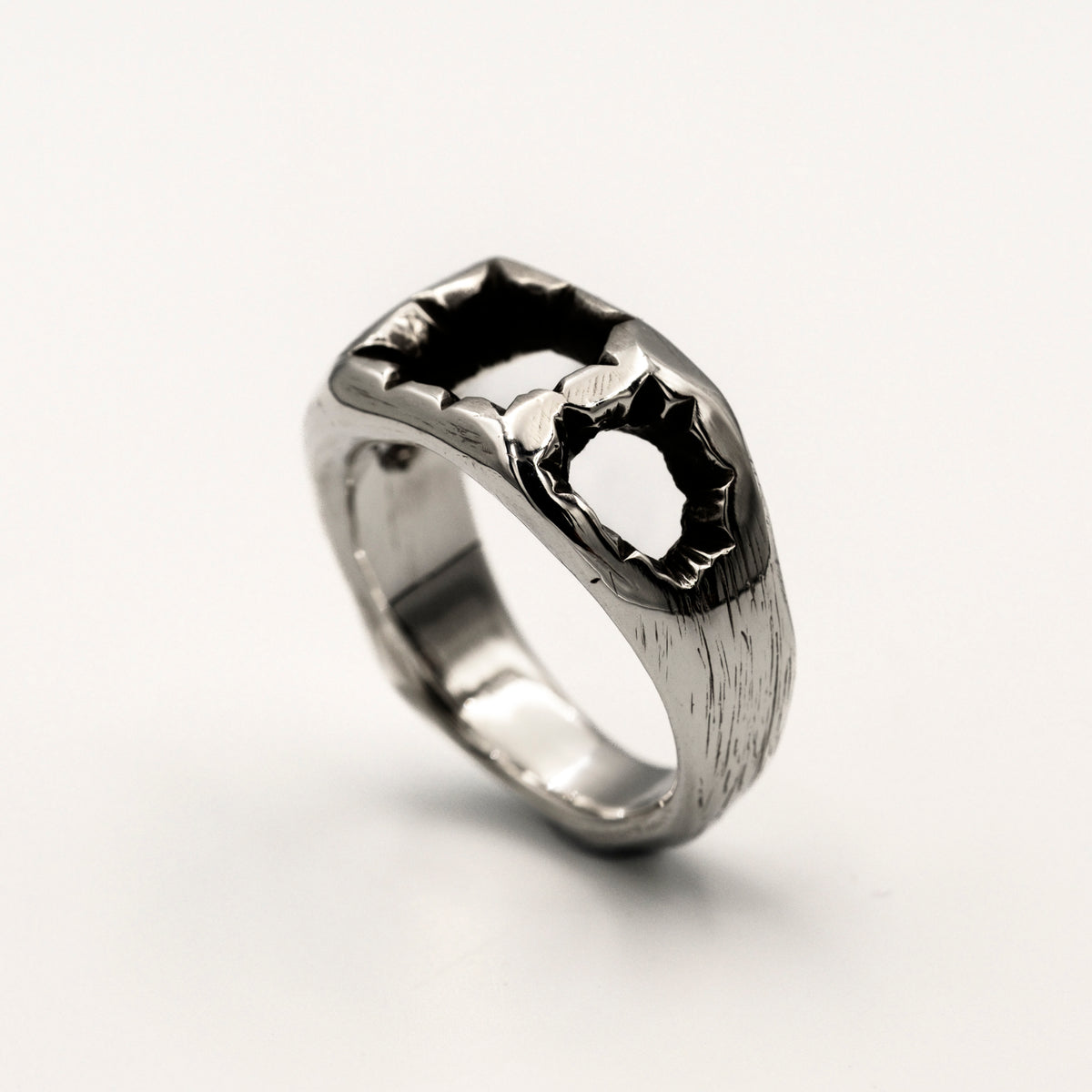 Starburst Ring – sterling silver