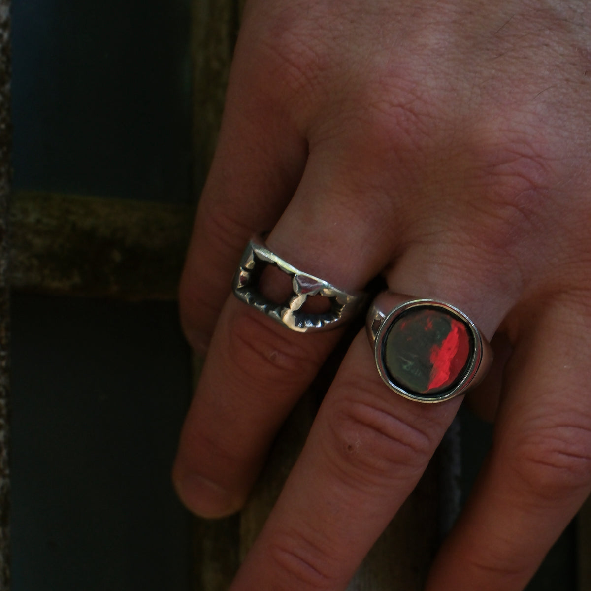 Starburst Ring – sterling silver