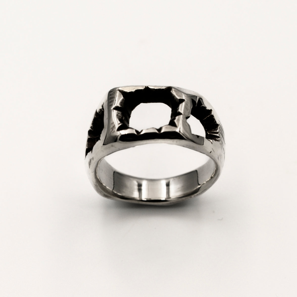 Starburst Ring – sterling silver