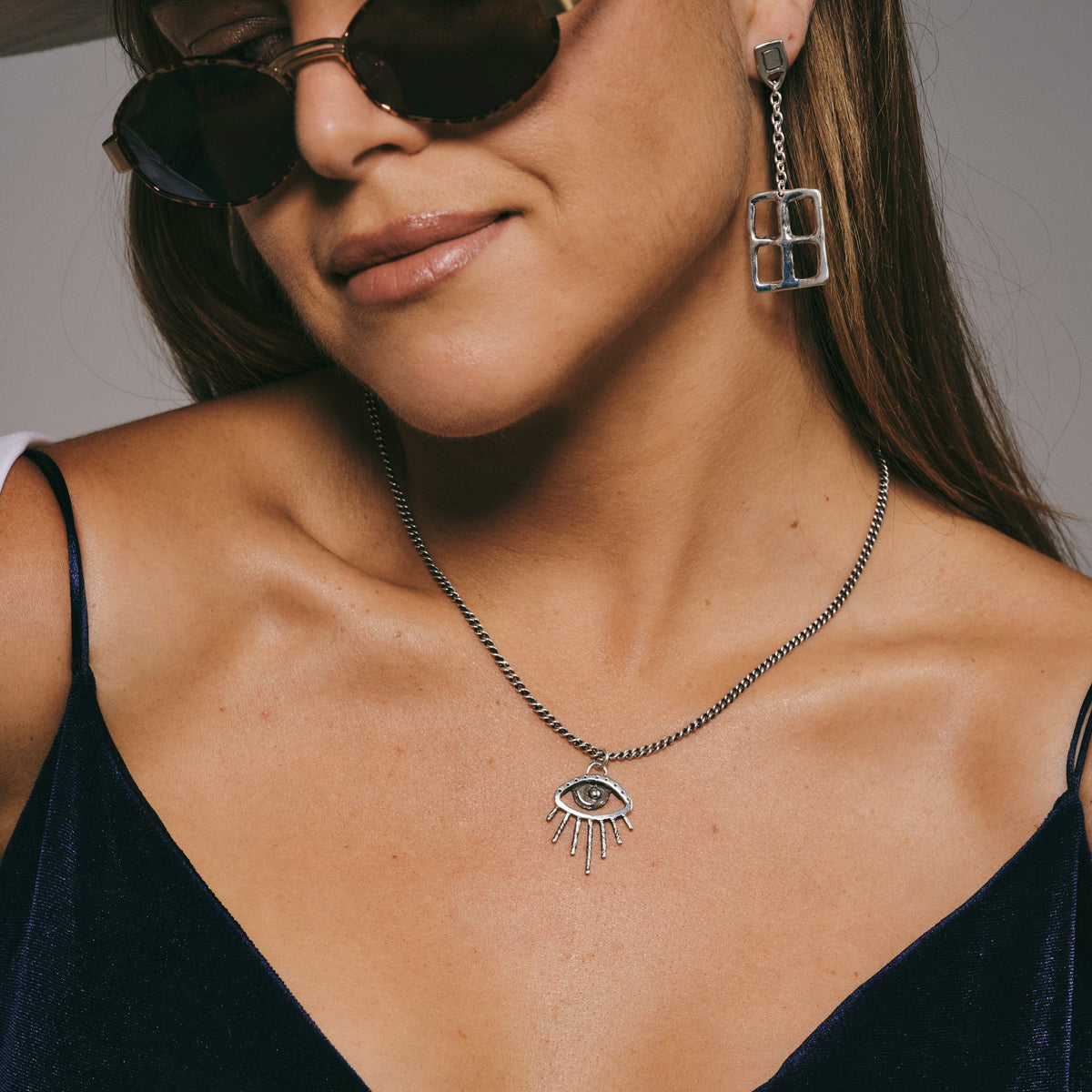 Third-Eye Pendant – sterling silver