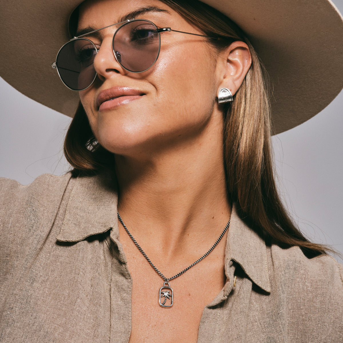 Vacay Pendant – sterling silver