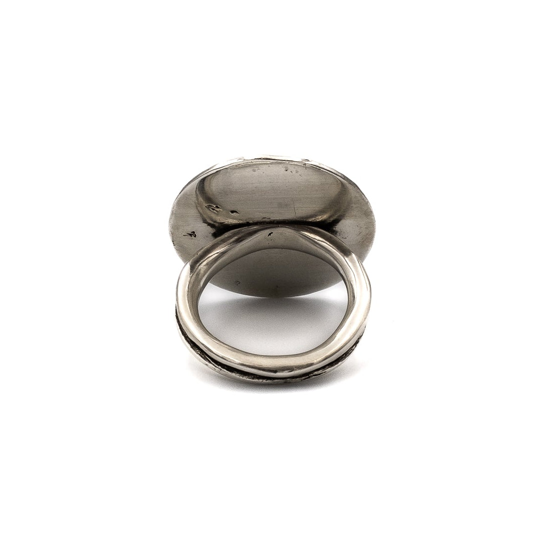 Vinyl Ring – sterling silver
