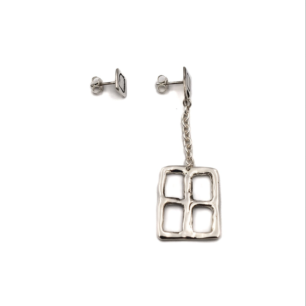 Window Earring Set – sterling silver