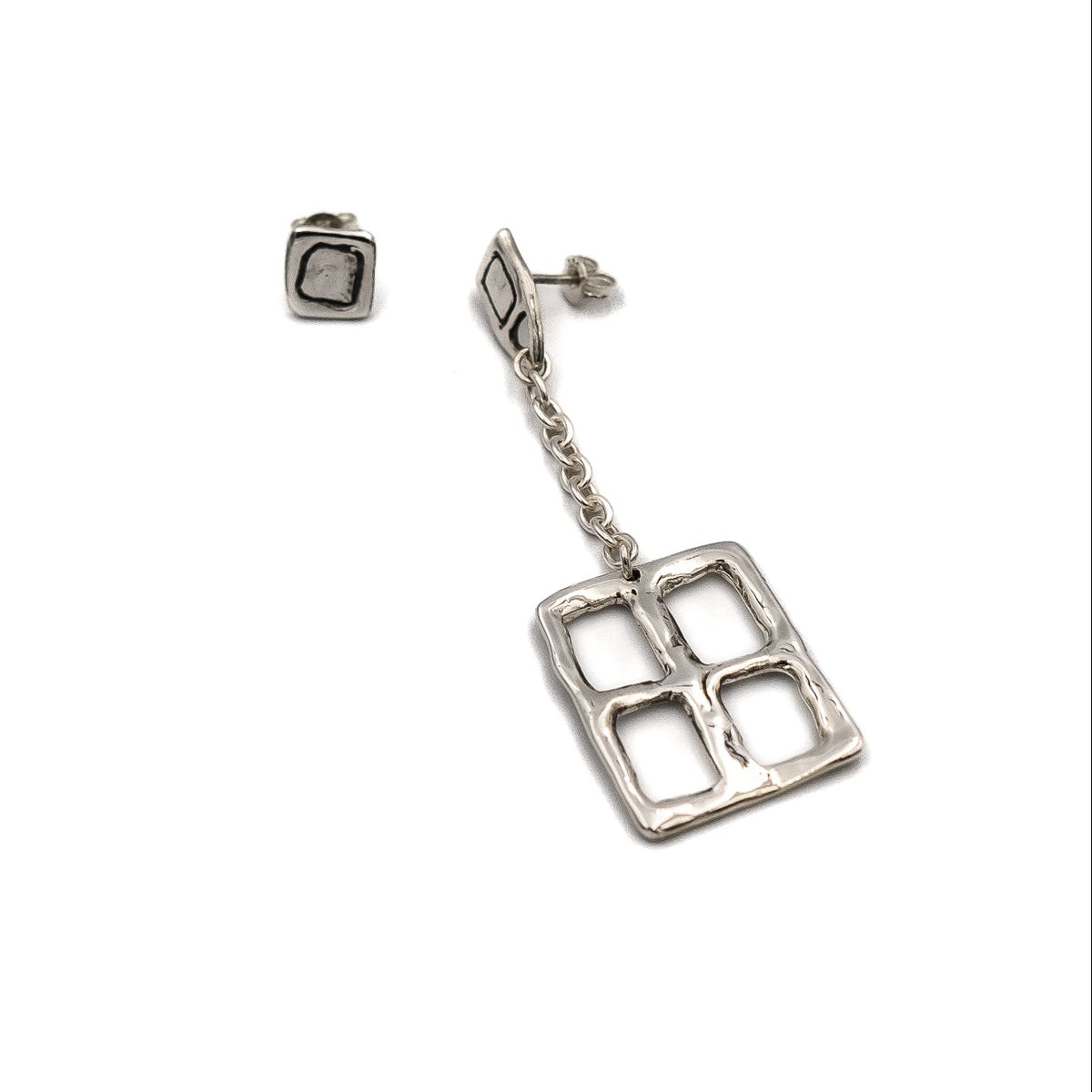 Window Earring Set – sterling silver