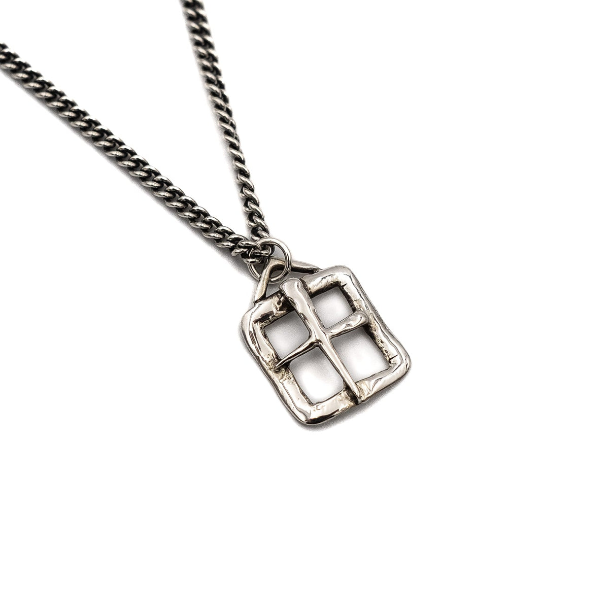 Window Faith Pendant – sterling silver