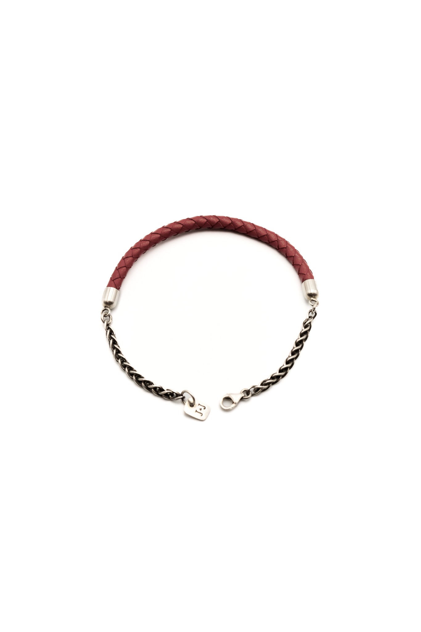 Wanderer Bracelet with Red Leather